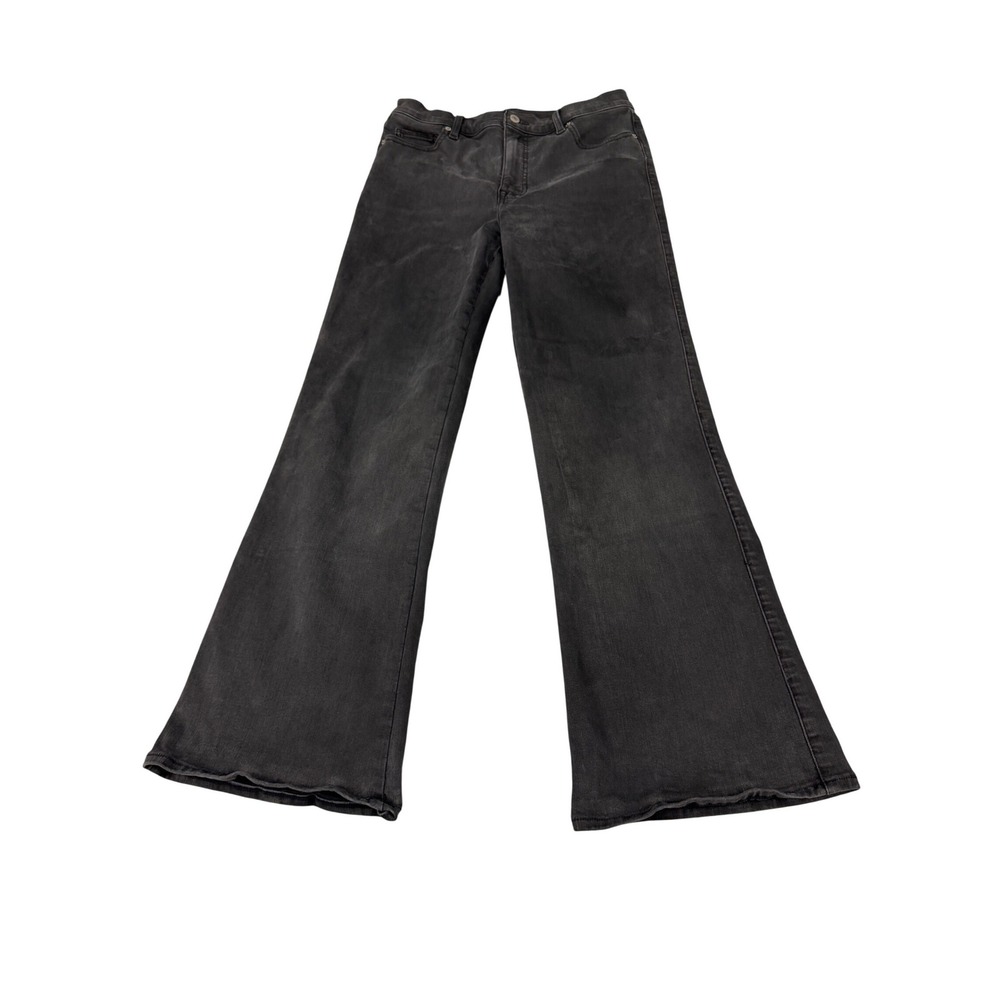 Lucky Brand Uni High Rise Boot‎ Jeans Washed Black Size 4 W30-32 Ankle Bootcut
